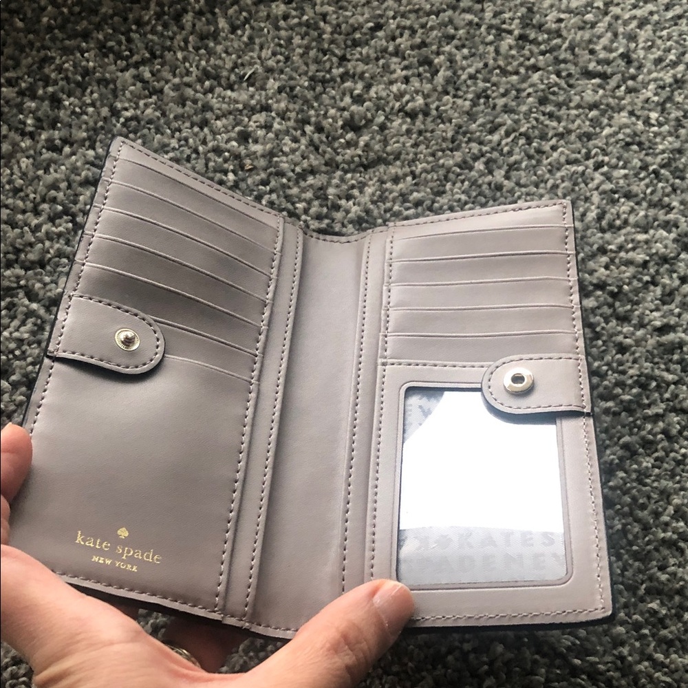 Kate Spade Gray Owl Key & Card Holder - Picture 5 of 7